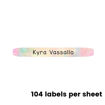 Picture of Pencil Labels