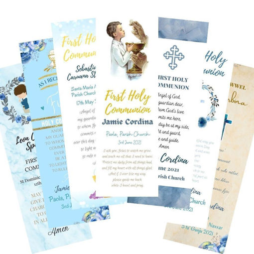 Picture of Holy Communion Bookmarks For Boys