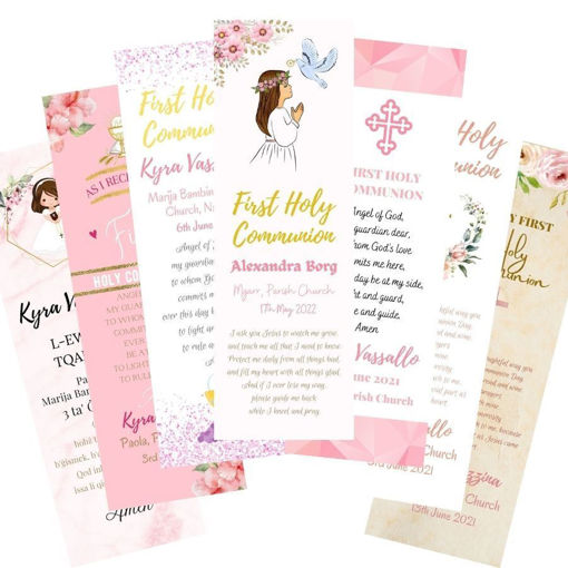Picture of Holy Communion Bookmarks For Girls