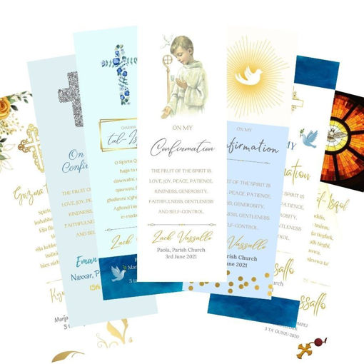 Picture of Confirmation Bookmarks For Boys