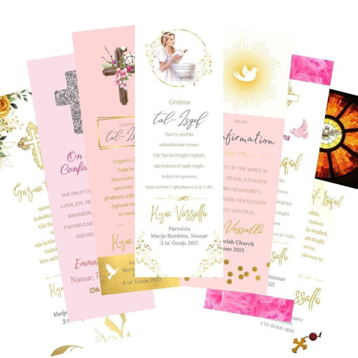 Picture of Confirmation Bookmarks For Girls