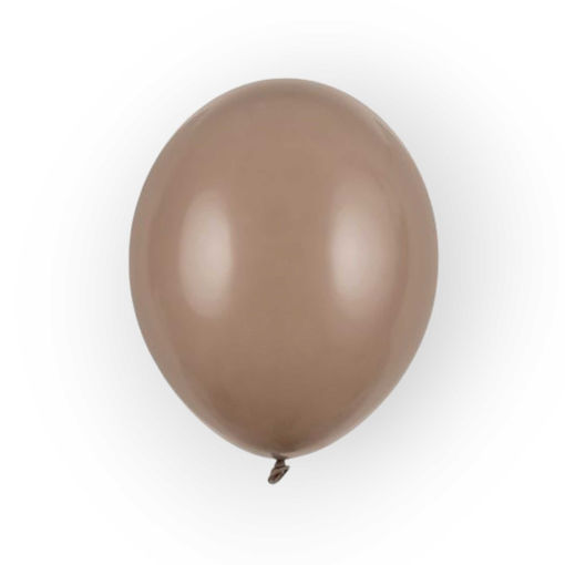 Picture of LATEX BALLOONS SOLID CAPPUCCINO 5 INCH
