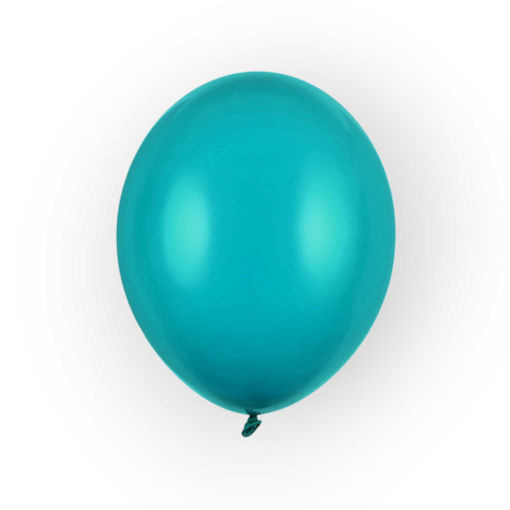 Picture of LATEX BALLOONS SOLID LAGOON BLUE 5 INCH