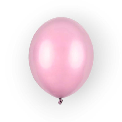 Picture of LATEX BALLOONS METALLIC CANDY PINK 5 INCH