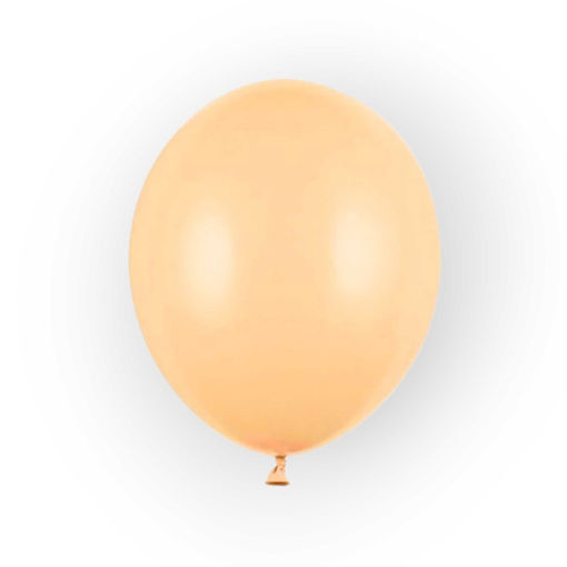 Picture of LATEX BALLOONS PASTEL PEACH 5 INCH
