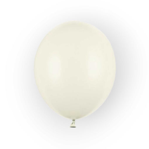 Picture of LATEX BALLOONS PASTEL CREAM 5 INCH