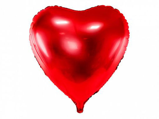 Picture of FOIL BALLOON HEART RED 28 INCH