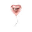 Picture of FOIL BALLOON HEART ROSE GOLD 18 INCH