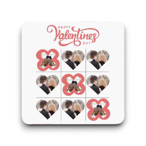 Picture of Personalised Valentine's Coaster Square (ValCoasterS2)