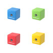 Picture of EK S-CUBE PLASTIC SHARPENER WITH CONTAINER