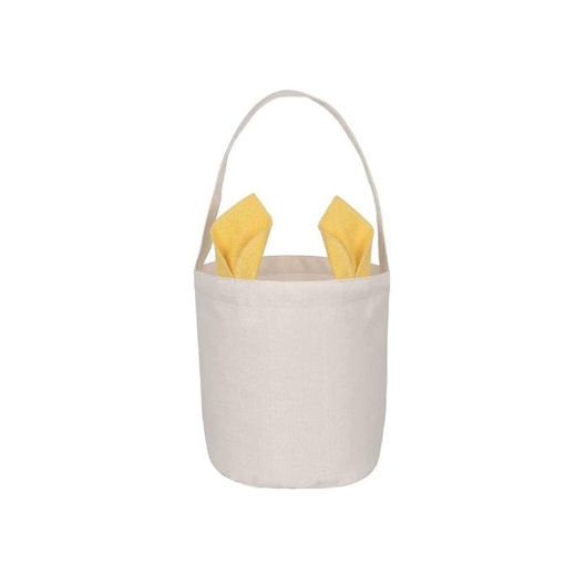Picture of PERSONALISED EASTER CLOTH BAG YELLOW