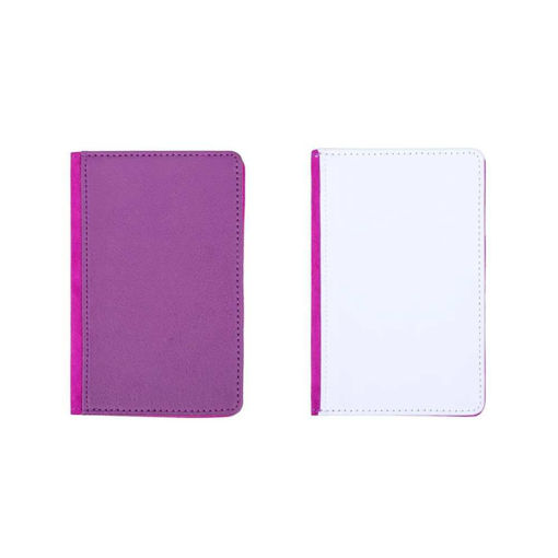 Picture of PERSONALISED PASSPORT COVER PURPLE
