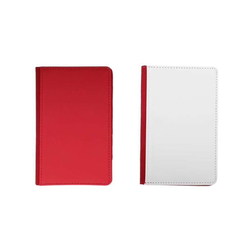 Picture of PERSONALISED PASSPORT COVER RED