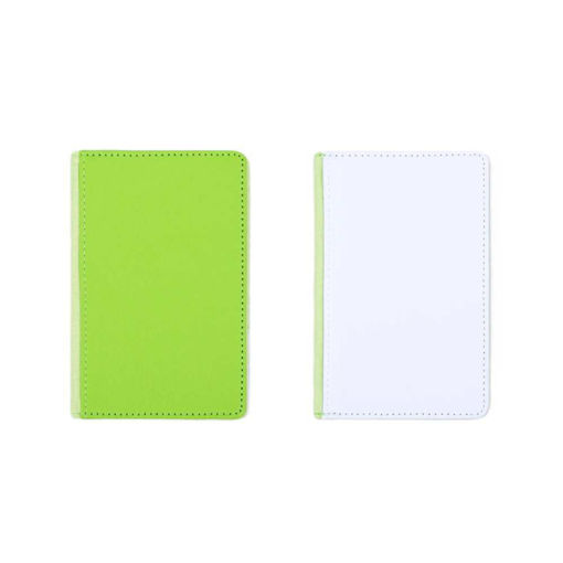 Picture of PERSONALISED PASSPORT COVER GREEN