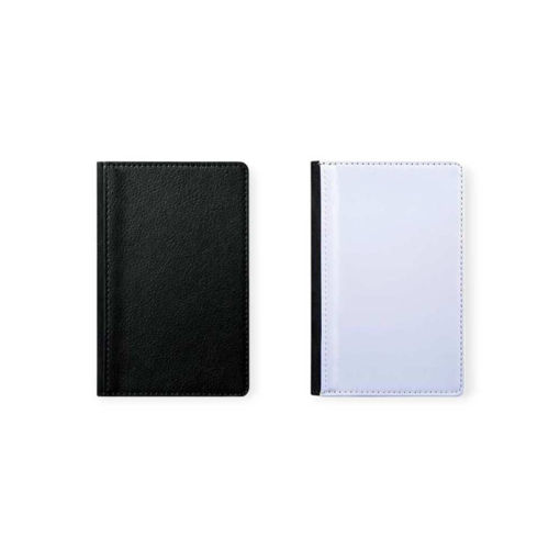 Picture of PERSONALISED PASSPORT COVER BLACK