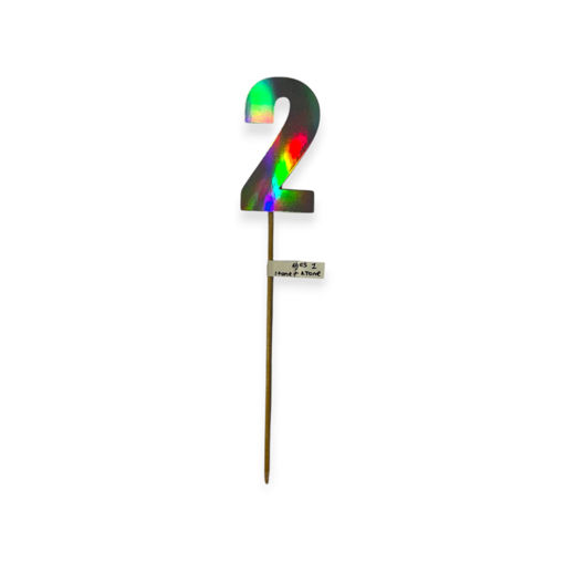 Picture of Personalised Cake Topper Ages 1 (1 tone or 2 tone)