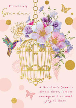 Printable Happy Birthday Grandma Card