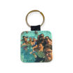 Picture of PERS KEYCHAIN LEATHER SQUARE