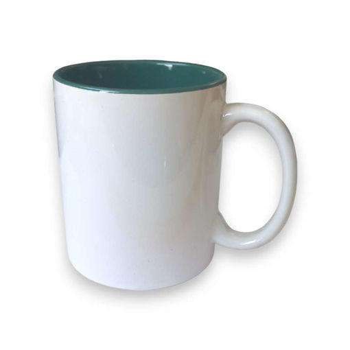 Picture of PERSONALISED MUG DARK GREEN