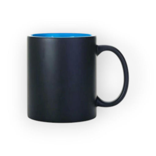 Picture of PERSONALISED MAGIC MUG LIGHT BLUE