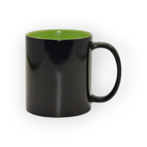 Picture of PERSONALISED MAGIC MUG LIGHT GREEN